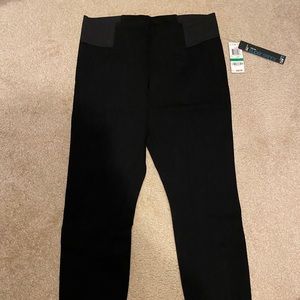 Black stretch dress pants